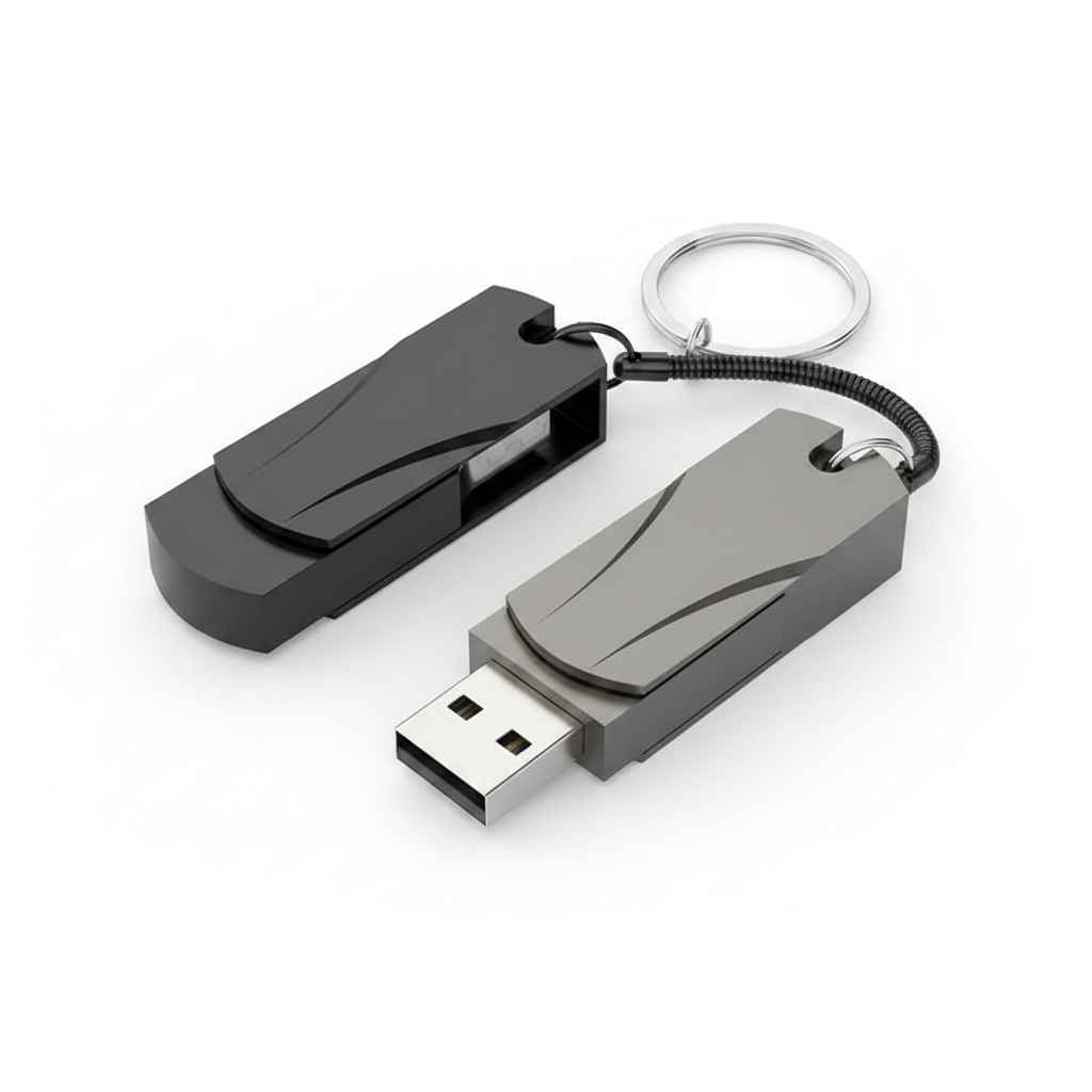 Clé USB Mini Métal — Hero Shot
