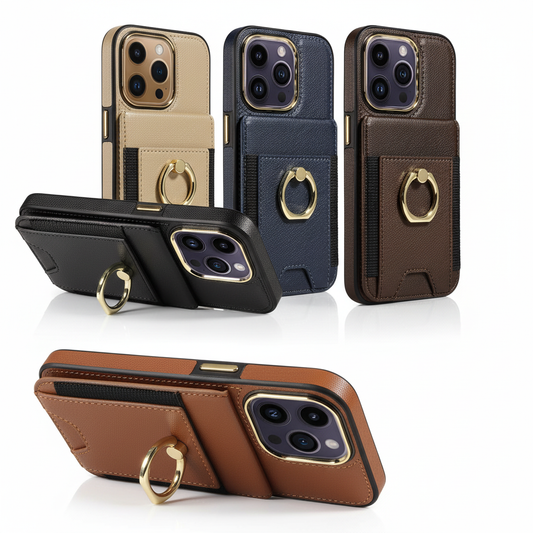 Coque iPhone Cuir Business — Hero Shot v2