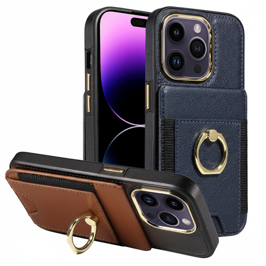 Coque iPhone Cuir Business — Hero Shot