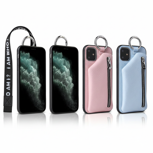 Coque iPhone Cuir Lanière — Hero Shot