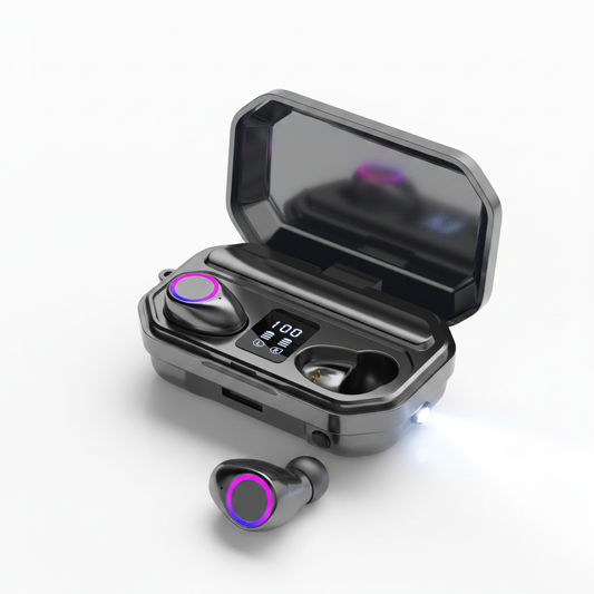 Écouteurs Bluetooth LED Breathing Hero Shot