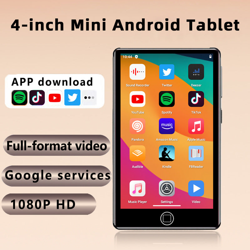 Mini Tablette 4.0" – Compacte & Légère, Écran IPS
