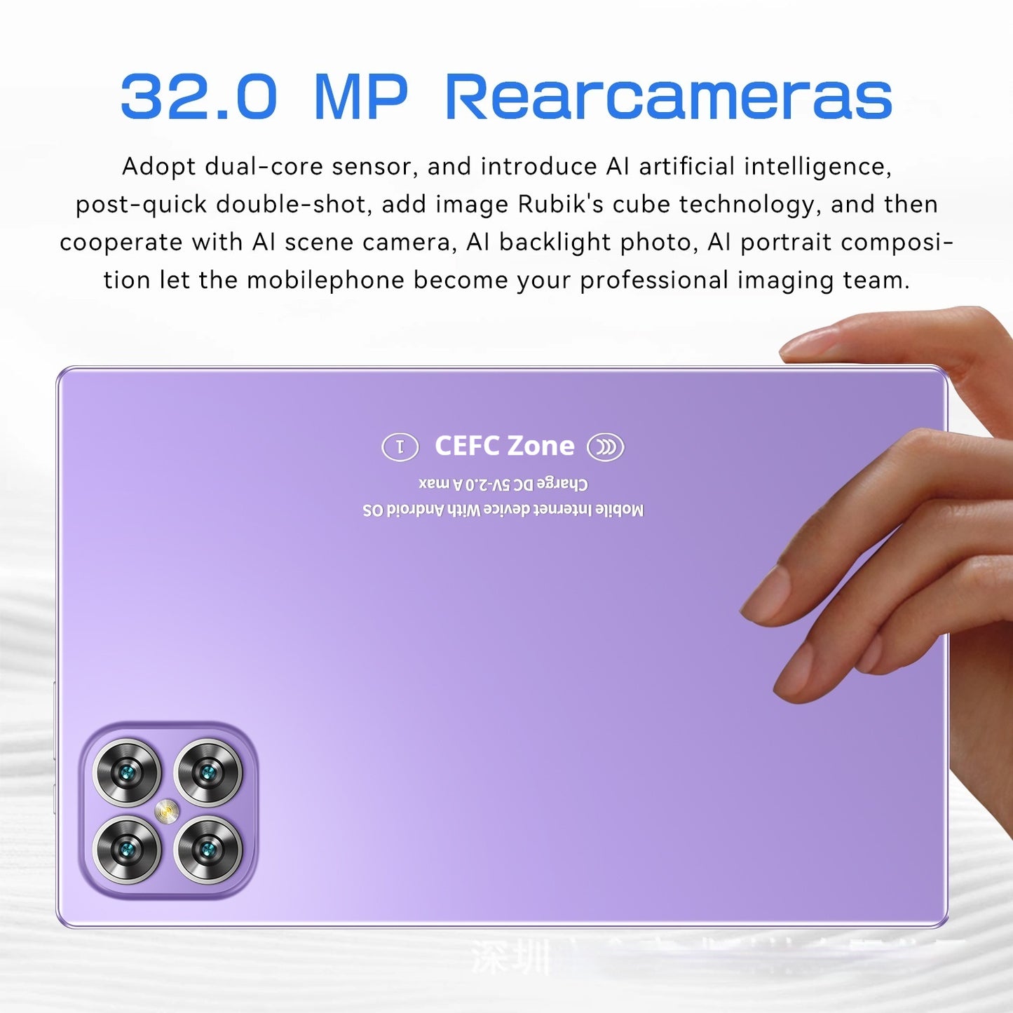 Tablette 2-en-1 10 Pouces avec Clavier – 4Go RAM 32Go ROM, Écran IPS, Idéale pour l'Apprentissage