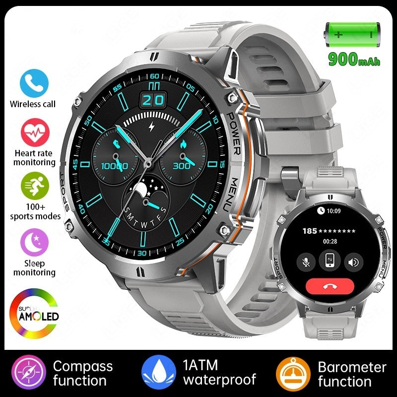 Smartwatch X3 HD — Appels Bluetooth, Suivi Santé & Sport