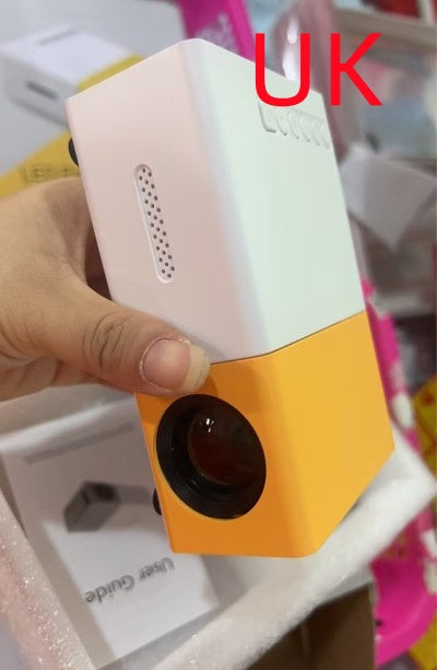 Mini Projecteur Portable YG300 – LED HD 1080P, HDMI, USB, Cinéma Maison