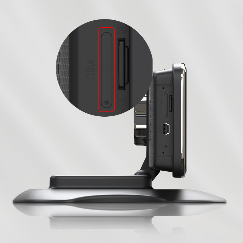 Dashcam Rétroviseur 4G 12" – 360° Panoramique, GPS, Android 9.0, Double Objectif 12MP