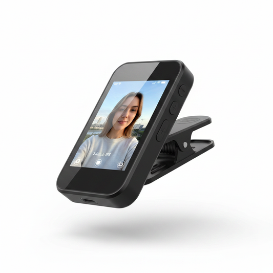 Dispositif Selfie & Partage Écran – Hero Shot
