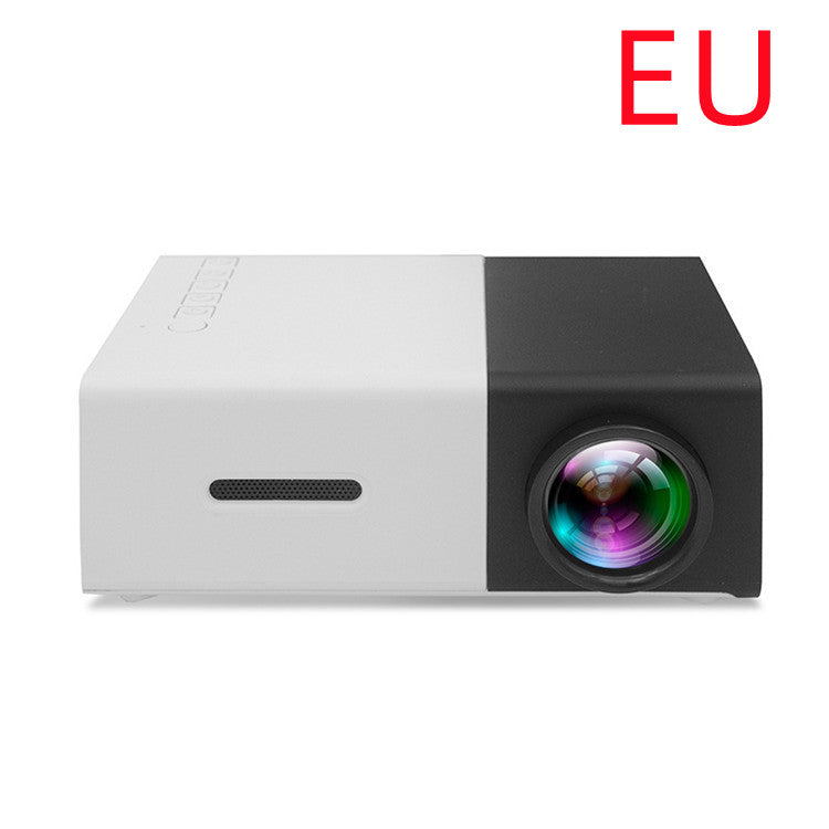 Mini Projecteur Portable YG300 – LED HD 1080P, HDMI, USB, Cinéma Maison