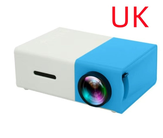 Mini Projecteur Portable YG300 – LED HD 1080P, HDMI, USB, Cinéma Maison