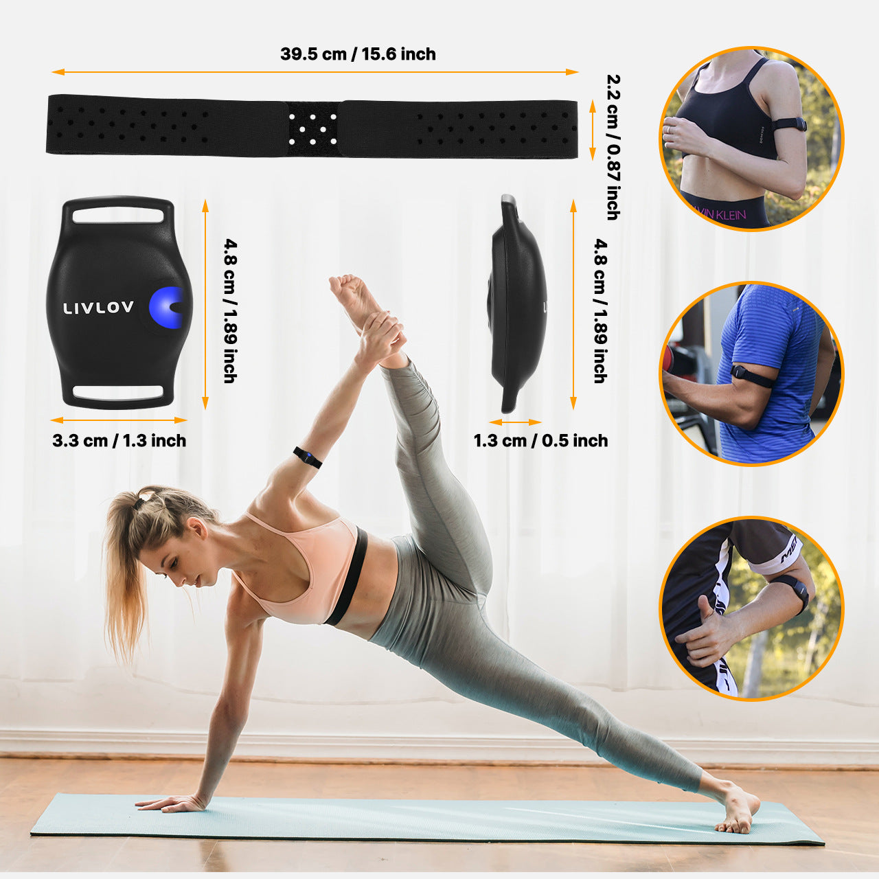 Moniteur de Fréquence Cardiaque – Running, Fitness & Sports Outdoor