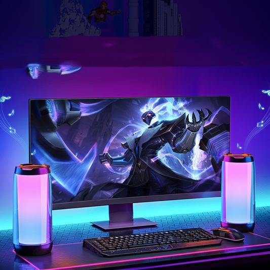 Enceinte Gaming RGB Setup