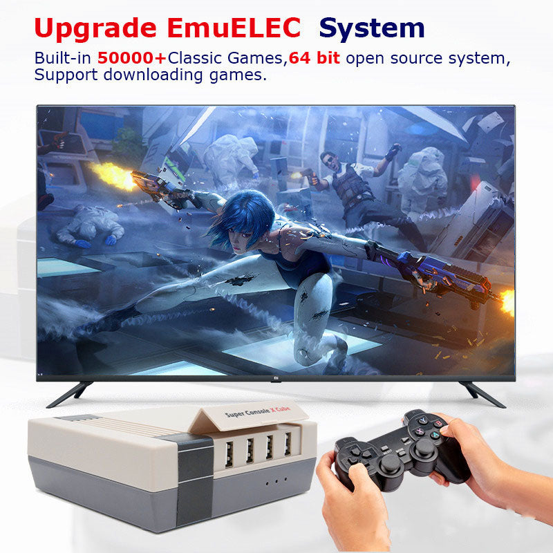 Super Console X Cube — Console Rétro Android | Jusqu'à 256 Go | 4 Joueurs