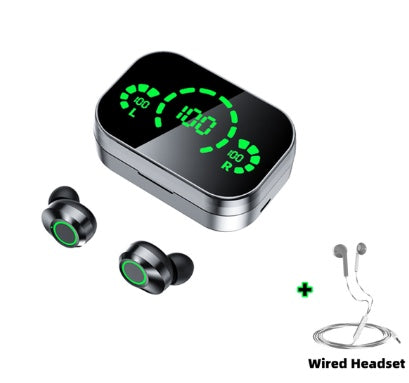 Écouteurs Bluetooth TWS YD03 – Affichage LED, Lumière Respirante & Son Haute Fidélité