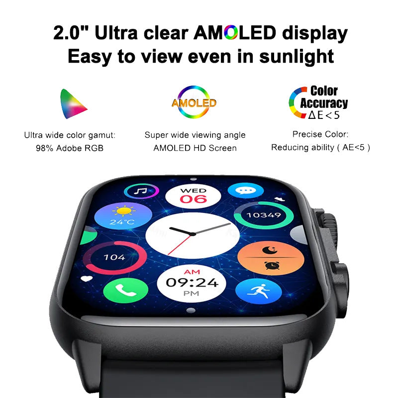 Smartwatch Connectée Bluetooth – Montre Intelligente Multifonction | nexzo