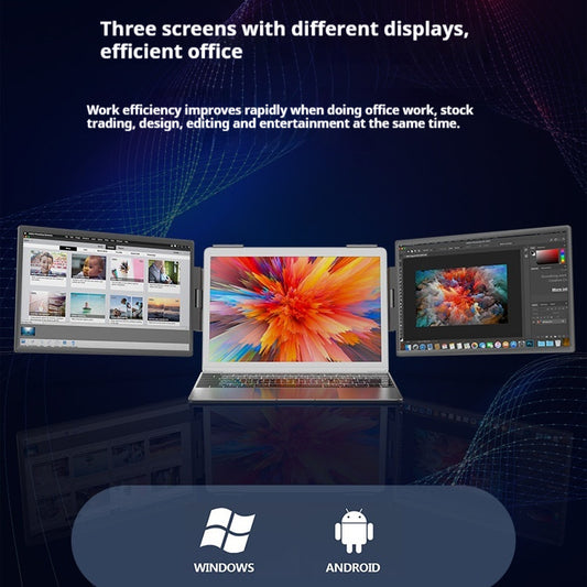 Moniteur Portable 14" Double Écran IPS Full HD – USB-C & HDMI