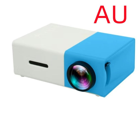 Mini Projecteur Portable YG300 – LED HD 1080P, HDMI, USB, Cinéma Maison