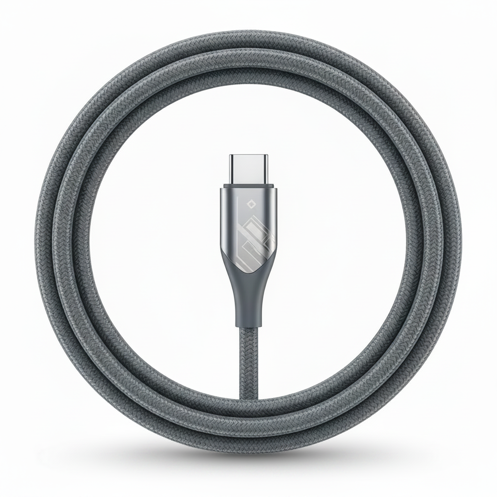 Hero shot — Câble USB-C Anker avec logo