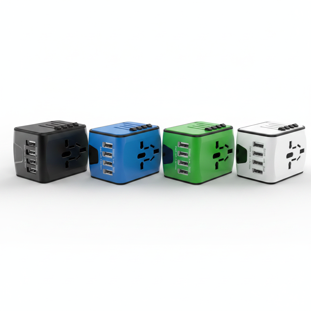 Hero Shot Chargeur Voyage 4 Ports USB