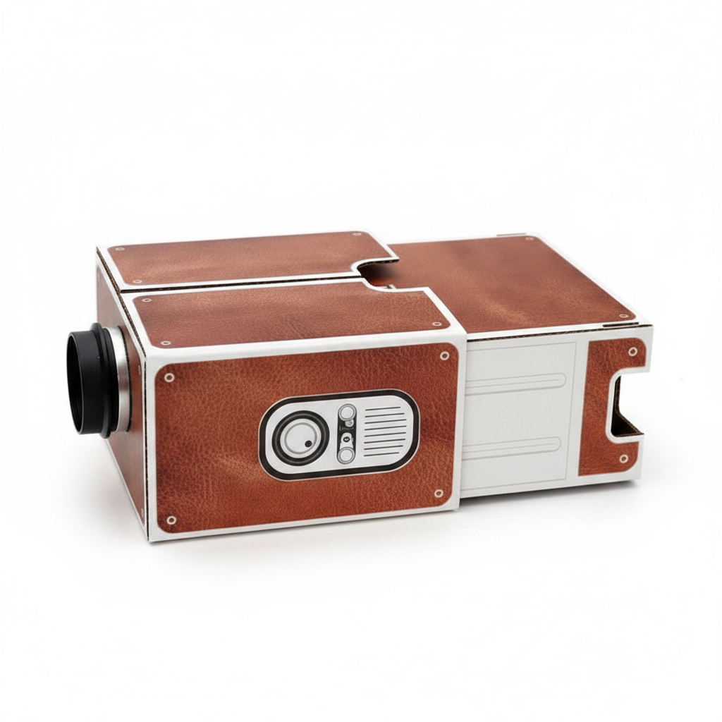 Hero Shot — Mini Projecteur Smartphone DIY