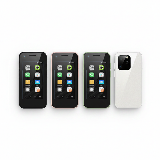 Hero Shot Mini Smartphone 4 coloris