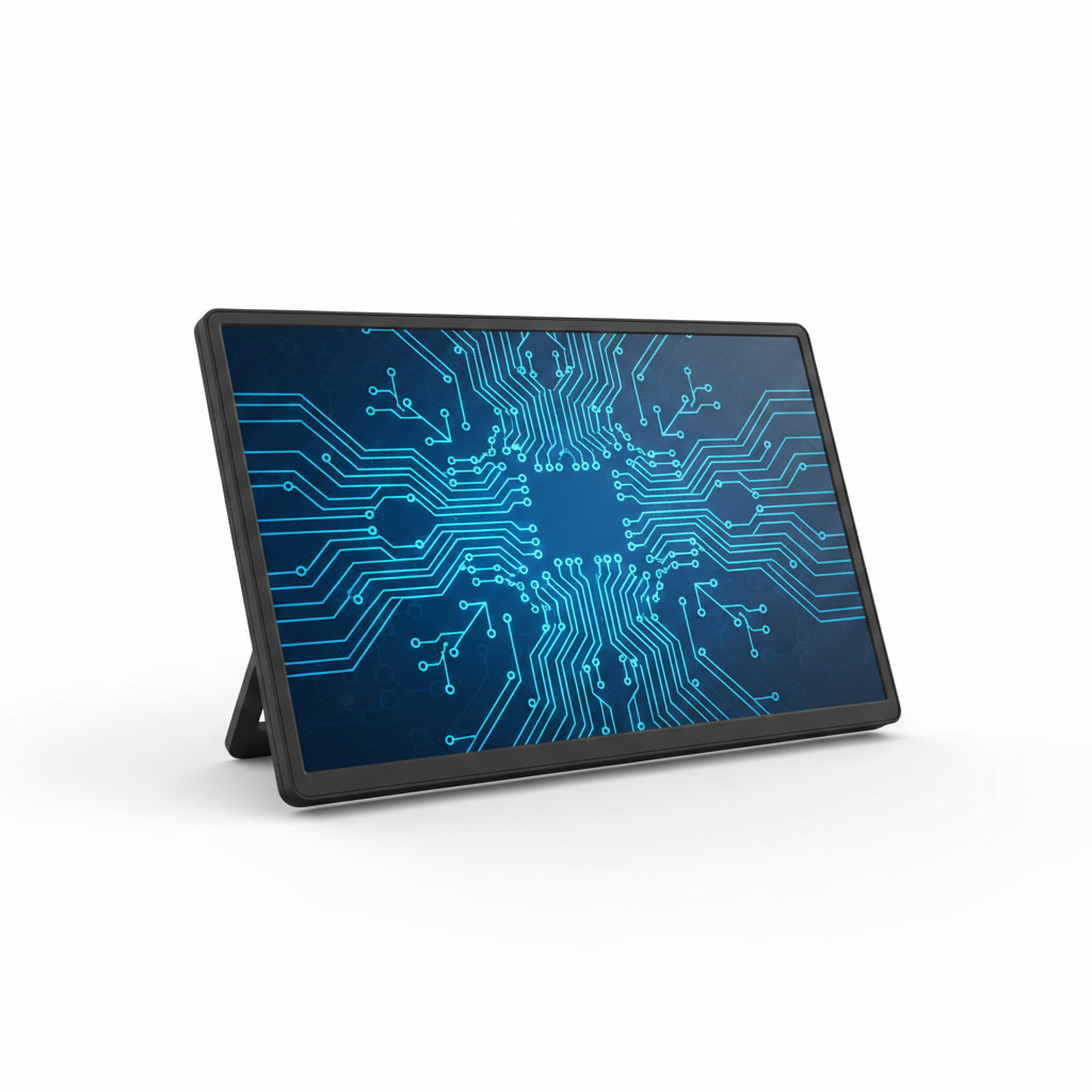 Hero Shot Moniteur Raspberry Pi — ombre douce