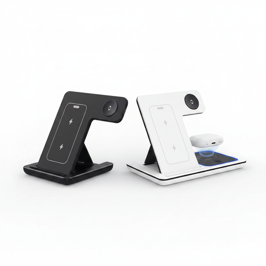 Hero Shot Station Charge 3-en-1 Noir & Blanc