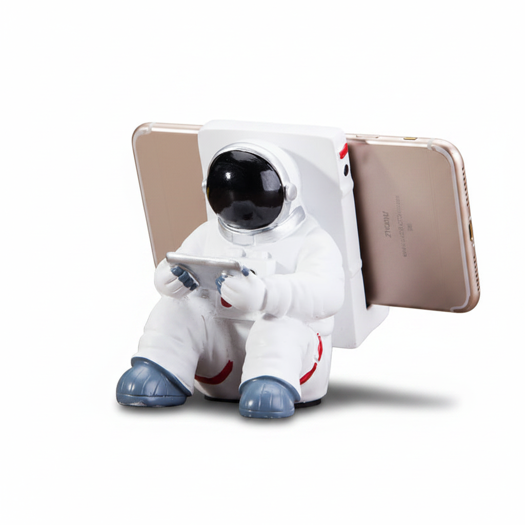 Hero Shot Support Téléphone Astronaute