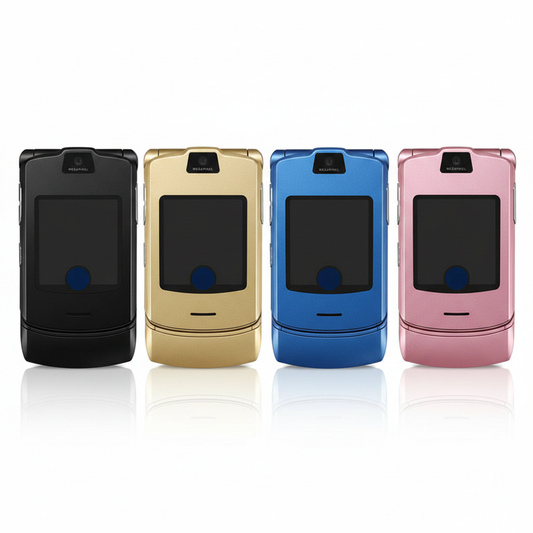 Hero Shot Téléphone Clapet 4 Coloris