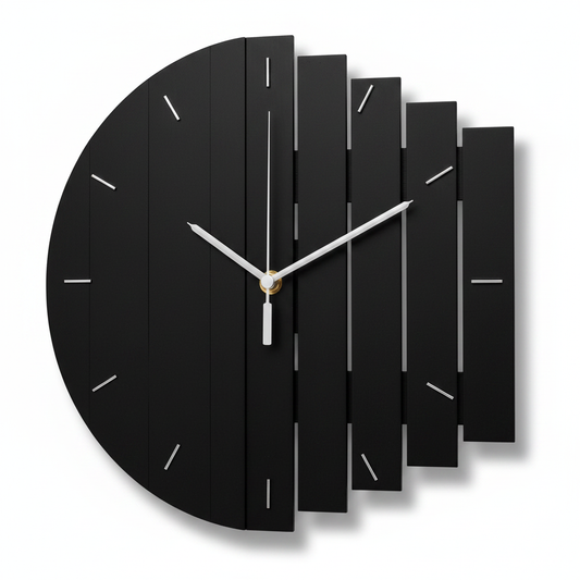 Horloge Murale Design Bois — Hero Shot