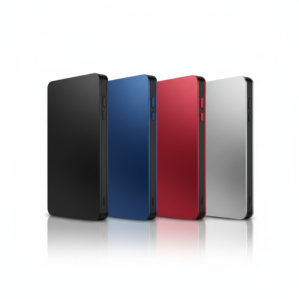 SSD externe portable 480 MB/s Noir Bleu Rouge Argent 500Go 1To 2To — nexzo