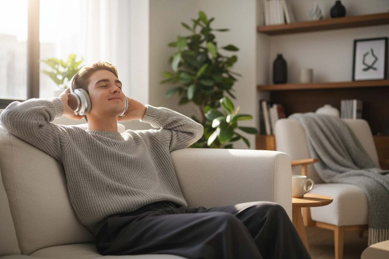 QCY H3S - Lifestyle écoute musicale