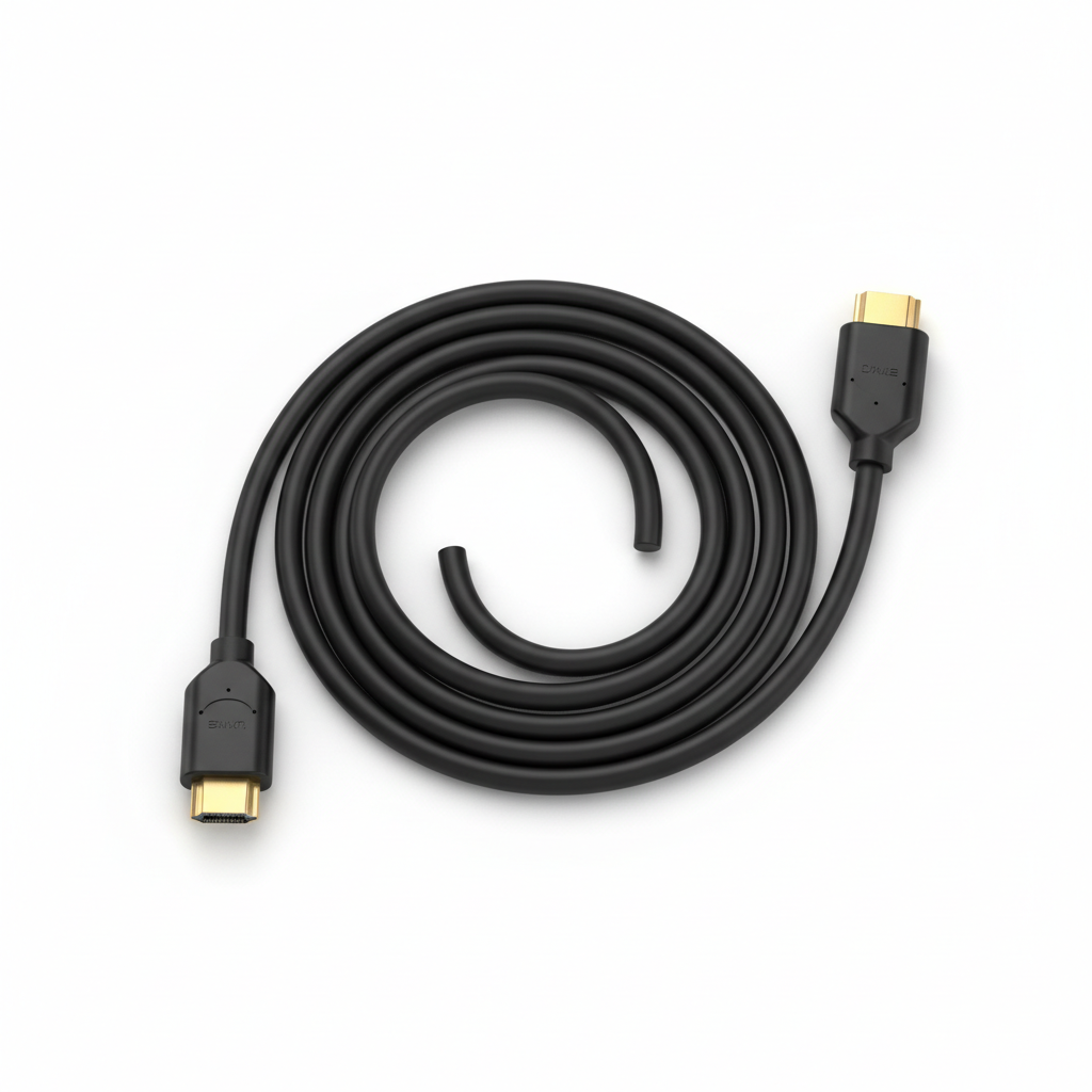 Câble HDMI 1.8m HD Full HD Plug & Play Noir — nexzo