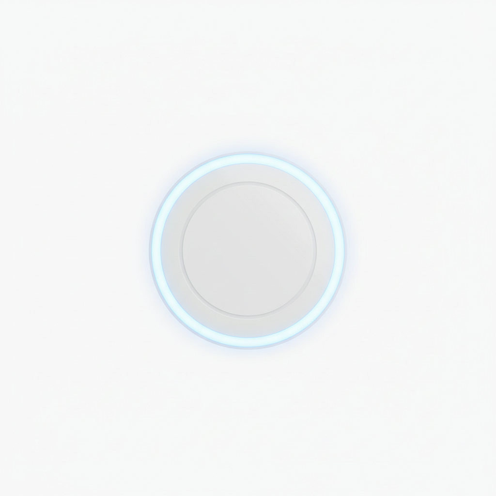 Chargeur sans fil Qi 10W fond blanc