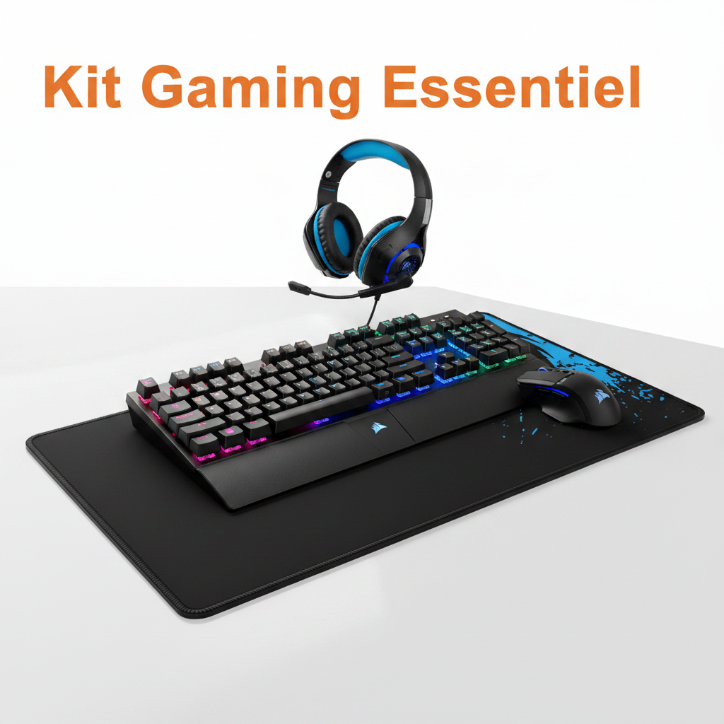 Kit Gaming Essentiel avec titre