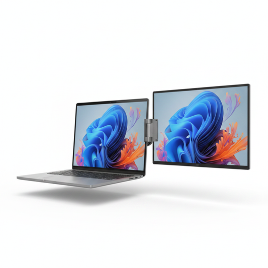 Moniteur Pivotant 14" — Hero Shot mécanisme