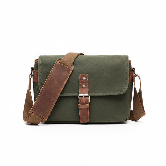 Sac Bandoulière Rétro en Toile Canvas — Hero Shot