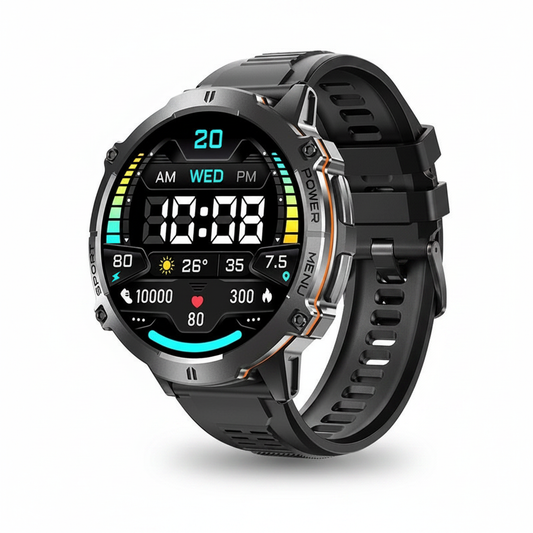 Smartwatch X3 HD Tape Black Hero Shot